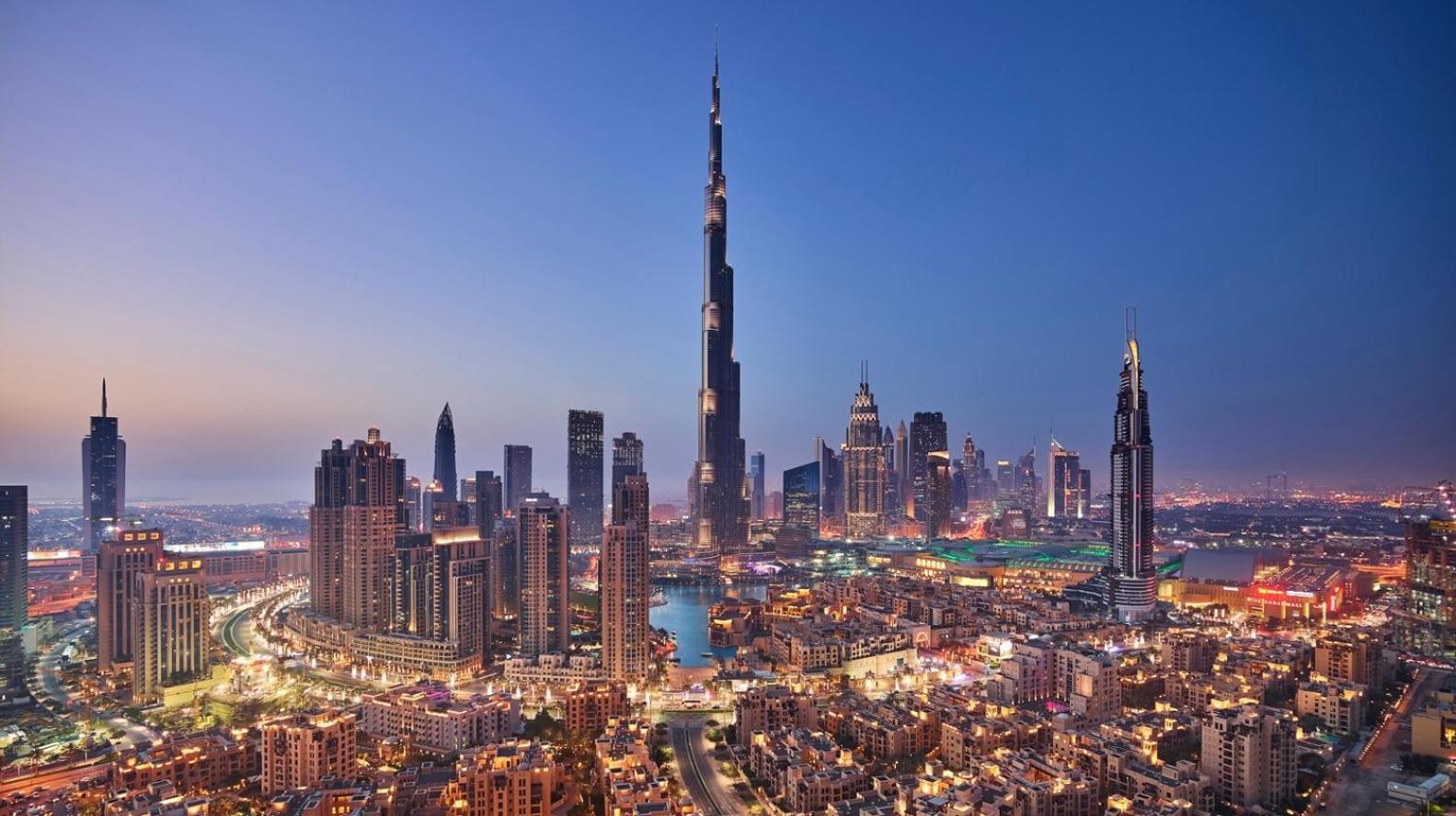 Apartmán Trophy 2Br Aladdin Estate W Burj Khalifa View Dubaj Exteriér fotografie